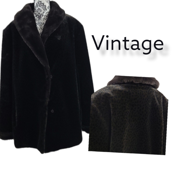 Vintage Leopard Fur Coat - Picture 3 of 13